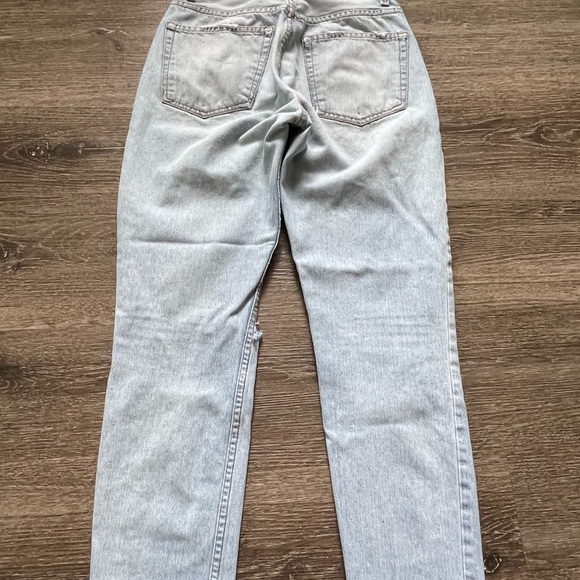 Reformation Light Blue Straight Leg Jeans - Picture 3 of 6